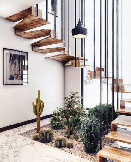 Unique Ideas For Indoor Garden Under Stairs Thuy San Plus