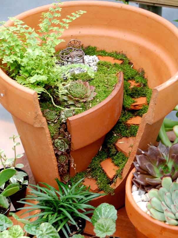 recycle garden pot