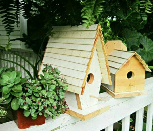 how to make a pallet birdhouse