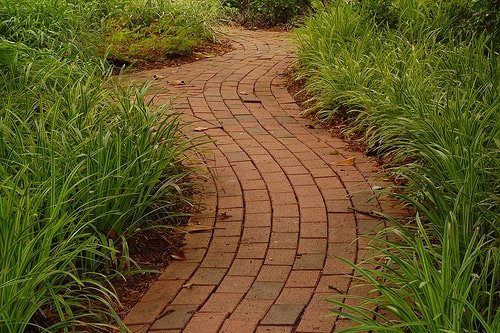 Brick Pathway Ideas for Garden Design 6