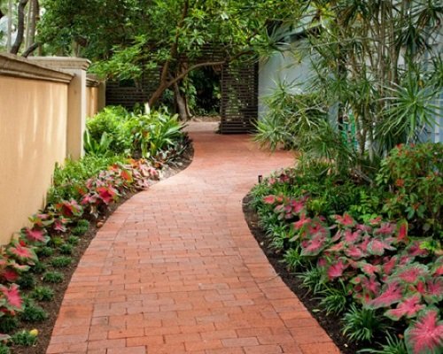 Brick Pathway Ideas for Garden Design 2