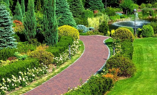 Brick Pathway Ideas for Garden Design 76