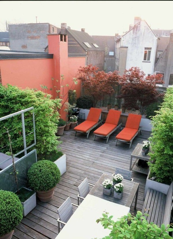 private roof garden