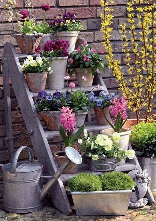 Cool DIY Ideas to Make Your Garden Look Great 9