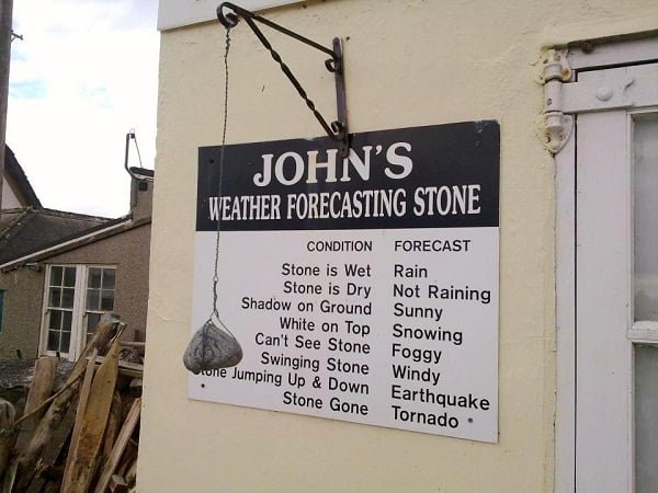 john's weather forecast stone