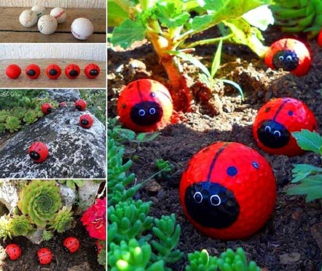 ladybug golf balls
