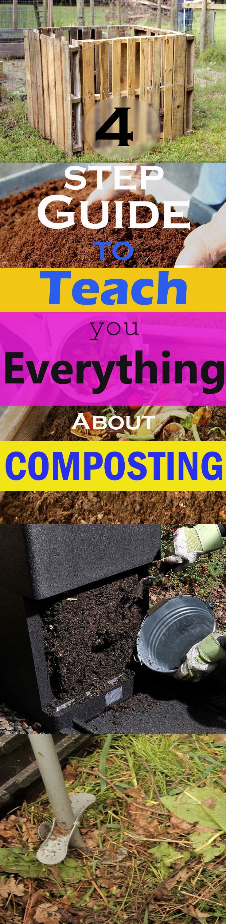 New to composting? Read on this 4 step COMPOSTING guide to learn everything you need to know to make your own compost!