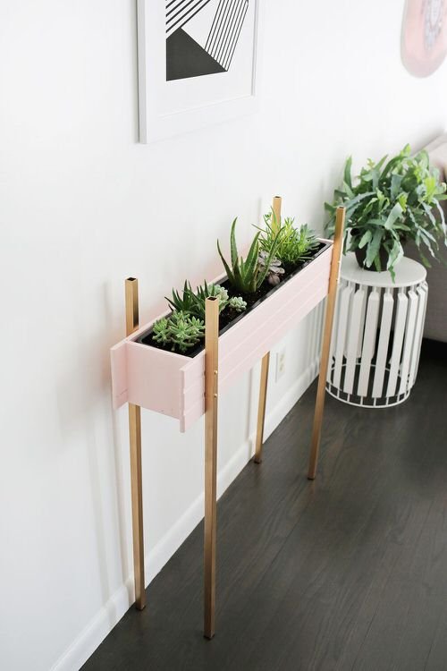 DIY Plant Stand Ideas 46