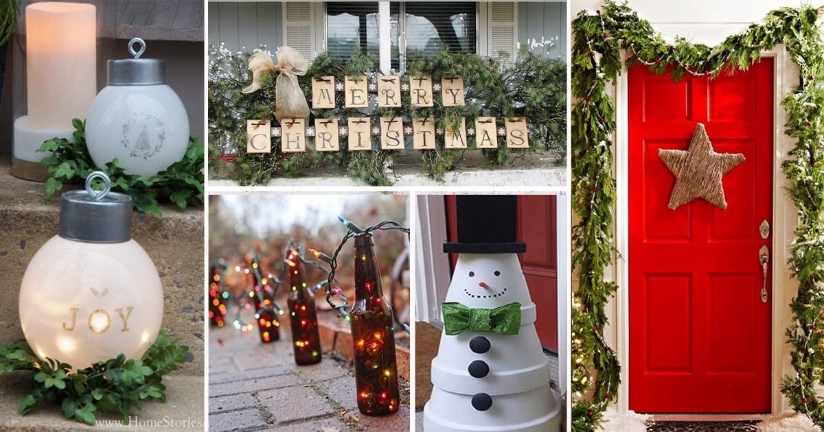 27 Cheerful DIY Christmas Decoration Ideas You Should Look | Balcony ...