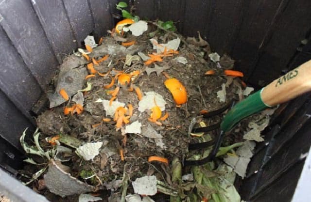 compost mixing