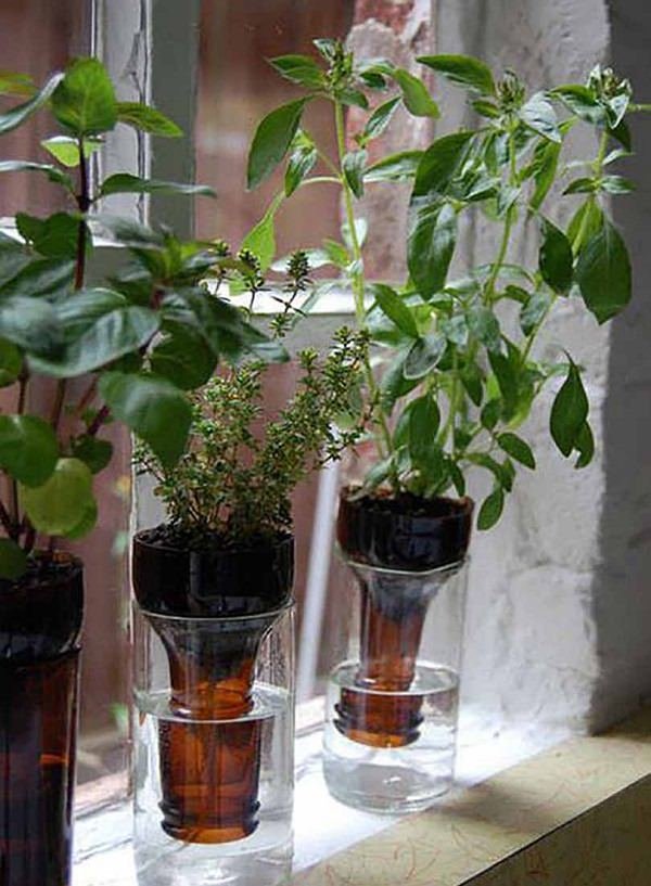diy self watering container garden ideas 7