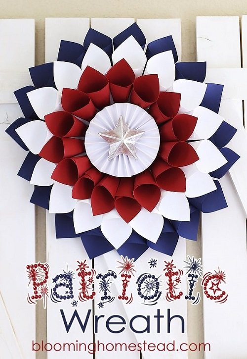 4th of july decoration ideas pin wheel