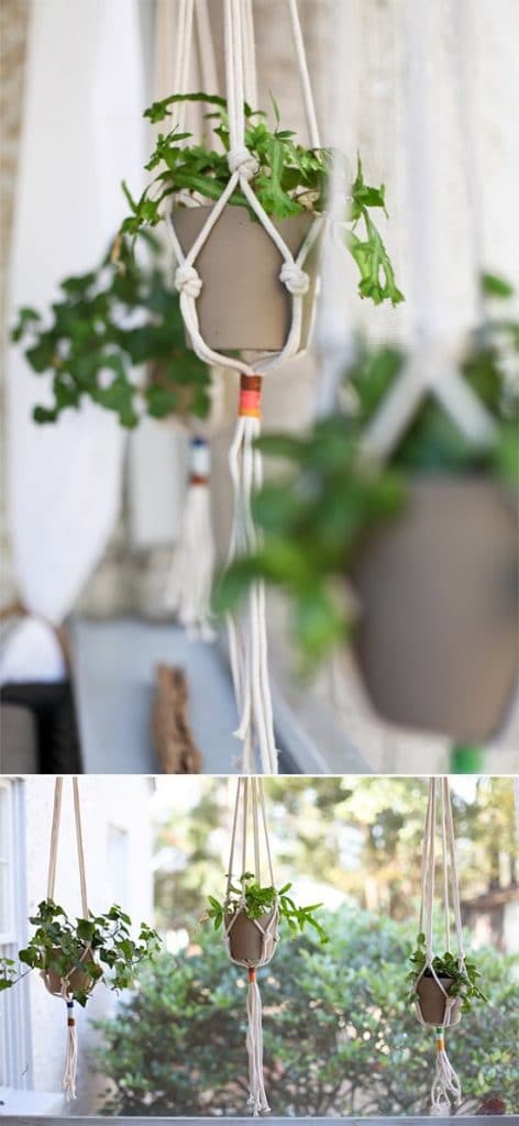 23 Most Amazing Macrame Plant Hangers DIY Ideas | Balcony Garden Web