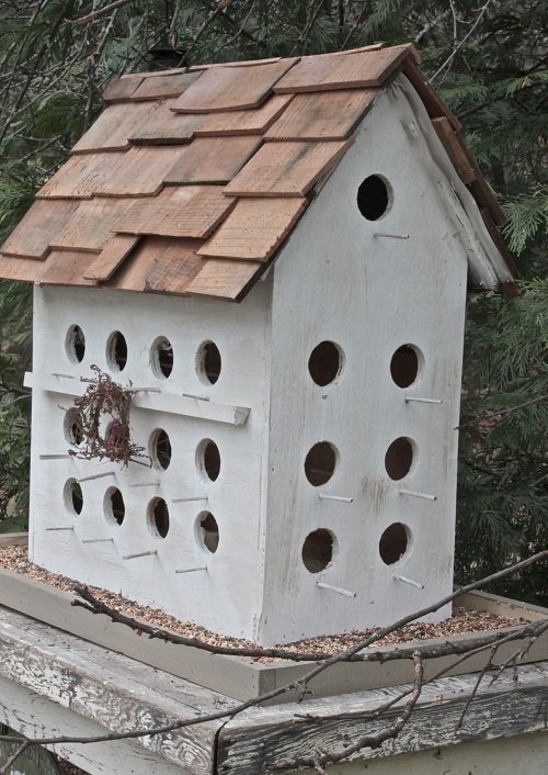 Plywood Birdhouse Idea