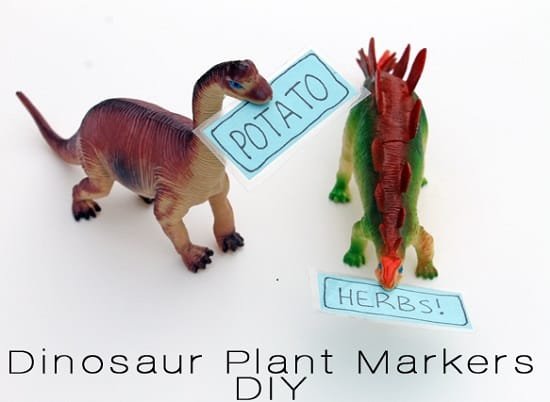 Dinosaur Toys Plant Marker