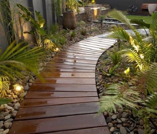 DIY Garden Walkway Ideas 16