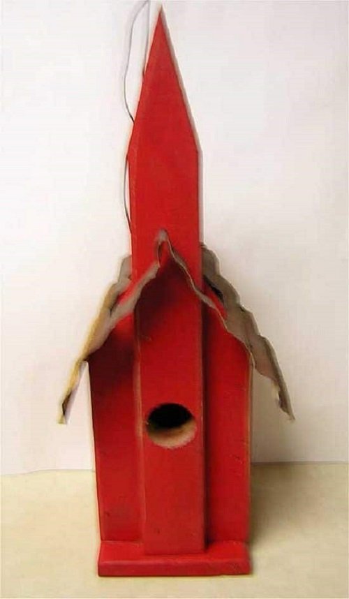 DIY Church Birdhouse