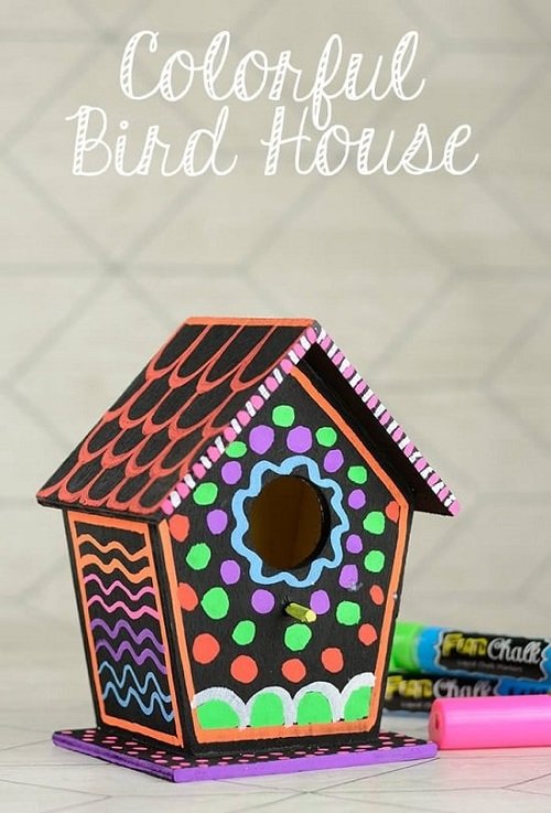 Colorful Birdhouse