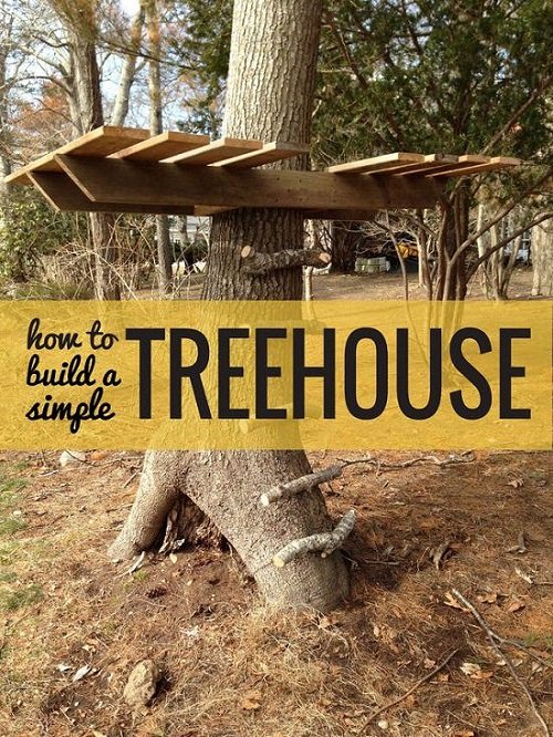 DIY Tree Projects For The Backyard 1