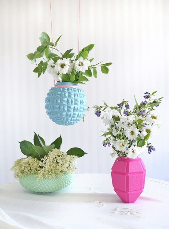 Lampshade Vases