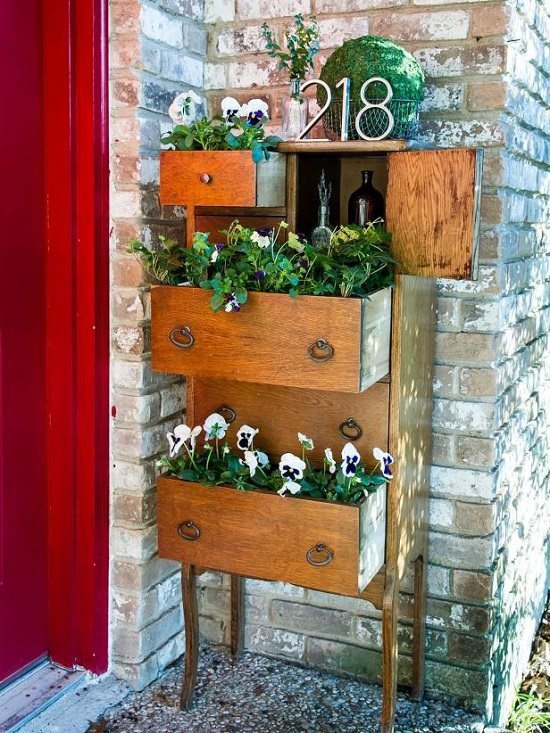 Chest of Drawers- furniture planter