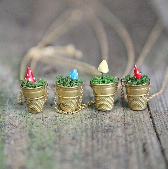 Overly Cute DIY Mini Planters for Succulents that you can make right now