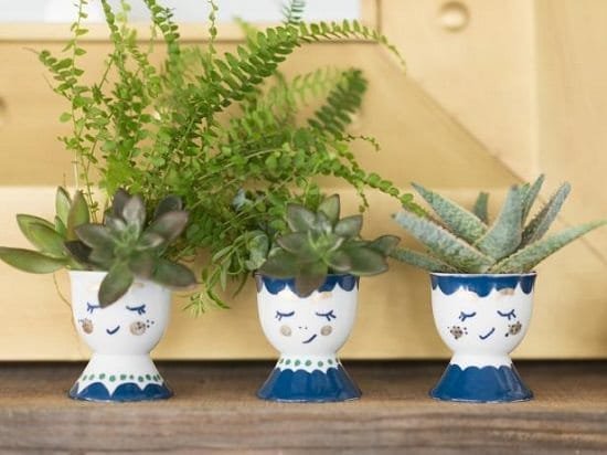 top Overly Cute DIY Mini Planters for Succulents ideas
