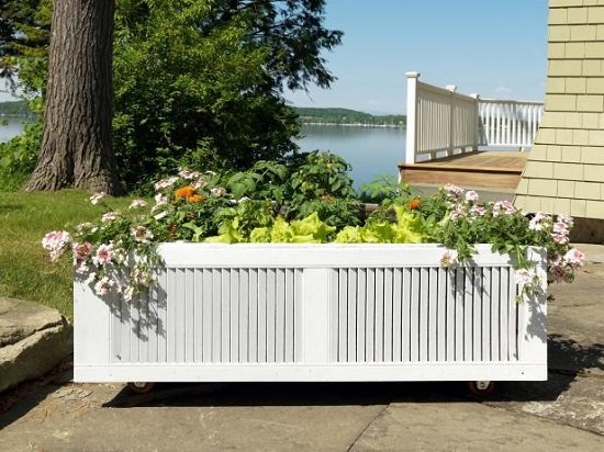 Build A Raised Garden Bed That Moves
