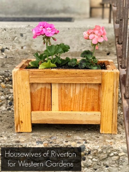 DIY Porch Planter Box