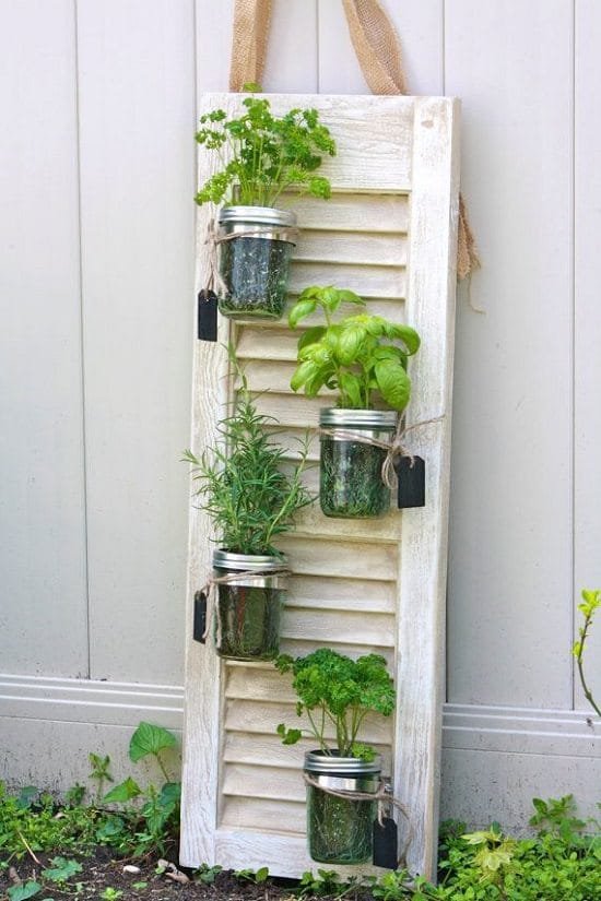 vertical herb garden diy