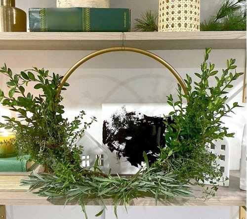 DIY Herb Wreath 13