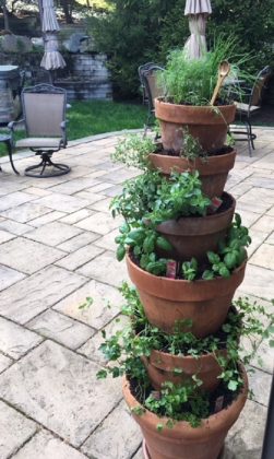 12 Space Saver DIY Herb Tower Ideas To Grow A Lot In Less Space!