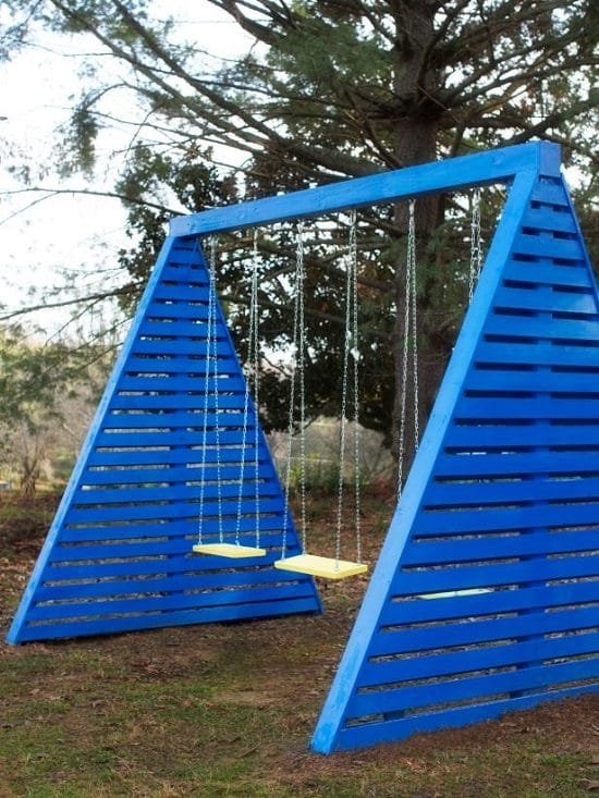 DIY Outdoor Swings 10