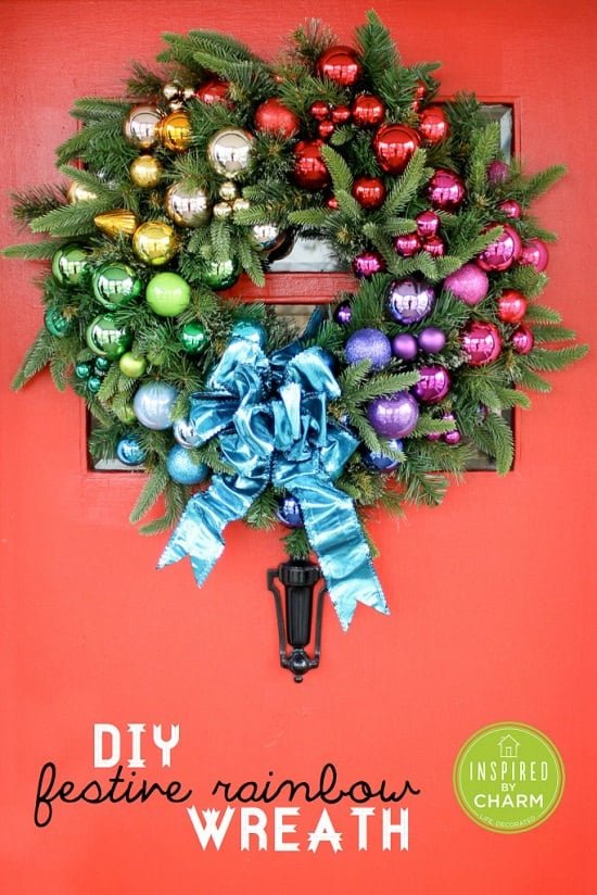 25 DIY Christmas Wreath Ideas | Balcony Garden Web