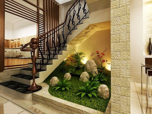 Unique Ideas for Indoor Garden Under Stairs  25