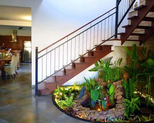 Indoor Garden Under Stairs 28