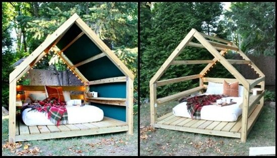 Follow these 6 DIY Cabana Lounge Ideas to create a perfect outdoor seating area in your garden, patio or backyard for entertainment in summer.