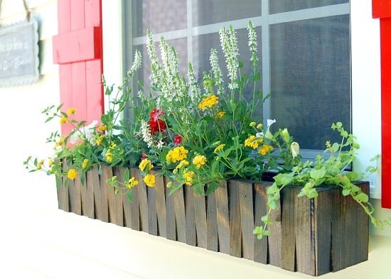 Window Flower Box DIY