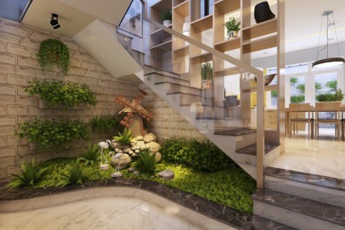 Indoor Garden Under Stairs  32