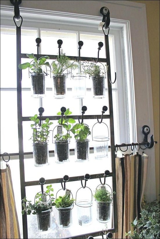diy indoor window garden project