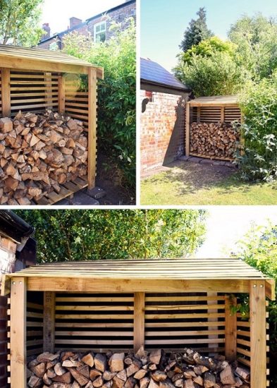 30 Best Homemade DIY Firewood Racks Ideas