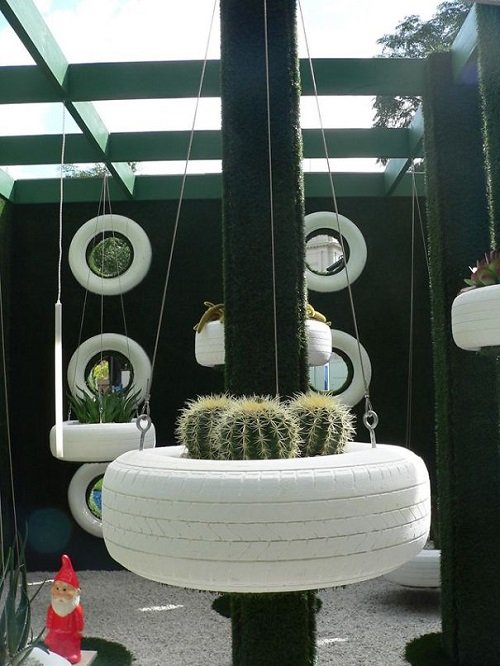Tire Garden Ideas You Must Look At 23