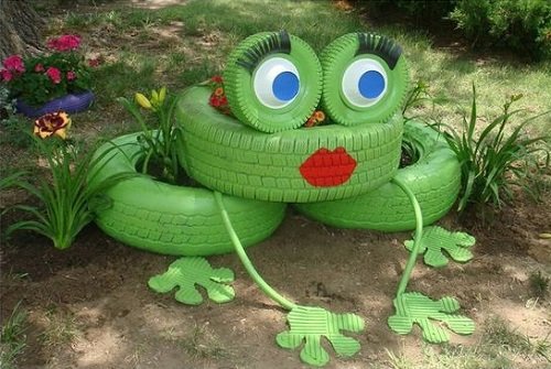 Tire Garden Designs That You Have To See 28