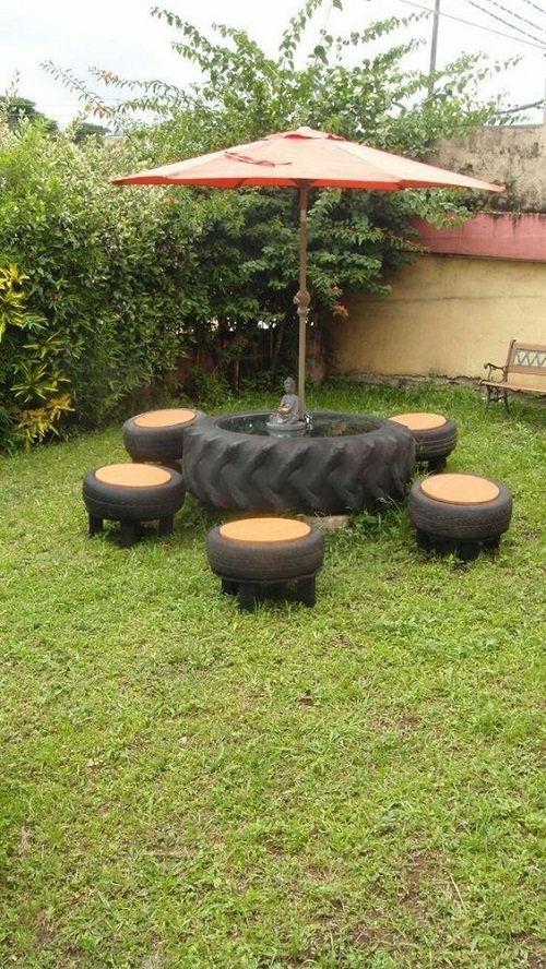 Tire Garden Ideas You Must Look At 30