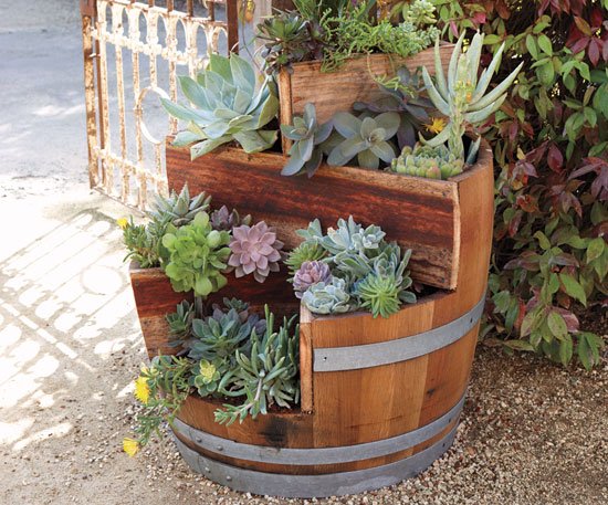 If you own a few empty wine barrels, reuse them in your garden the most creative way by following these DIY Wine Barrel Ideas!