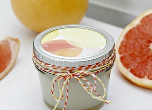 Grapefruit DIY Hand Scrub Recipe 11