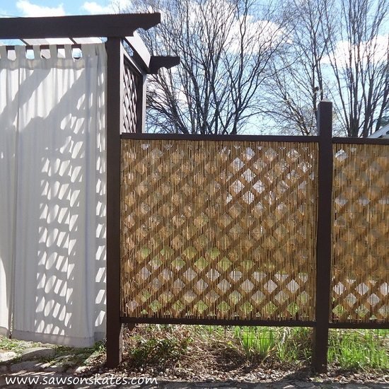  Privacy Fence Bamboo Look