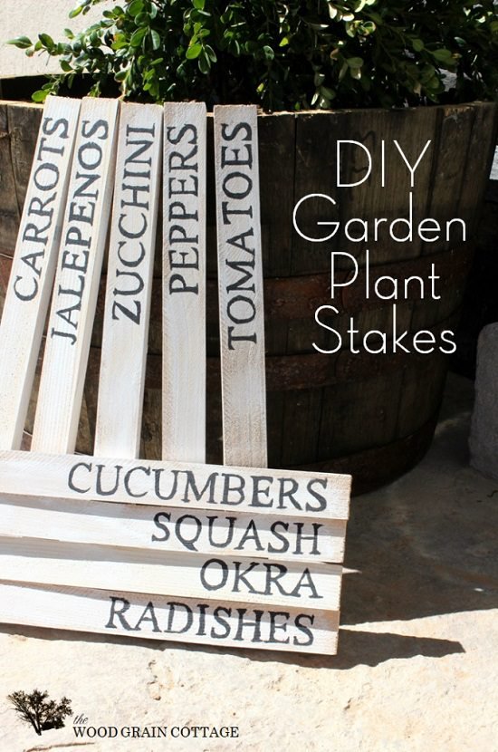 DIY Garden Stake Ideas 3
