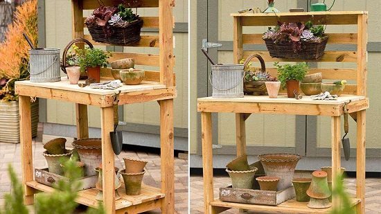 DIY Pallet Projects for Garden