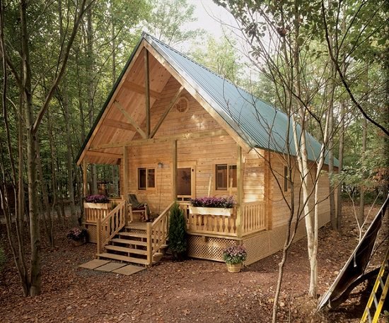 DIY Cozy Cabin For Under $6000